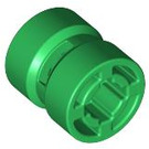 LEGO Green Wheel Rim Ø8.1 X 9 (Notched Hole) (30027)