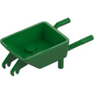 LEGO Zielony Wheelbarrow Ciało (65411 / 98288)