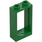 LEGO Green Window Frame 1 x 2 x 3 without Sill (3662 / 60593)