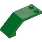 LEGO Green Windscreen 2 x 5 x 1.3 (6070 / 35271)