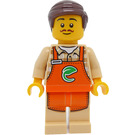 LEGO Grocer Minifigur