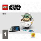 LEGO Grogu with Hover Pram Set 75403 Instructions