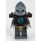 LEGO Grumlo With Dark Brown Heavy Armor and Chi Minifigure