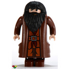 LEGO Hagrid, Reddish Brown Topcoat Minifigure Light Flesh Version with Moveable Hands