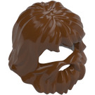 LEGO Hair with Beard and Mouth Hole (86396 / 87999)