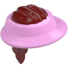 LEGO Hair with Bright Pink Visor (7756)
