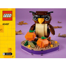 LEGO Halloween Owl 40497 Instructions