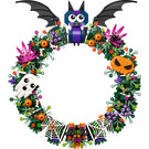 LEGO Halloween Wreath 40825