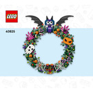 LEGO Halloween Wreath Set 40825 Instructions
