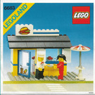 LEGO Hamburger Stand Set 6683 Instructions