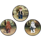 LEGO Han Solo, Chewbacca and Stormtrooper magnets (5002824)