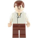LEGO Han Solo im Weiß open shirt Star Wars Minifigur