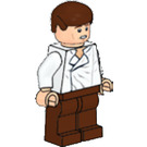 LEGO Han Solo Minifigurka s červenohnědýma nohama