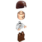 LEGO Han Solo, Reddish Brown Beine ohne Holster Muster Minifigur