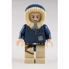 LEGO Han Solo met Dark Blauw Parka met Zandbruin Bont Minifiguur