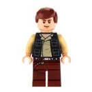 LEGO Han Solo mit Vest Minifigur