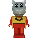 LEGO Hannah Hippo with Necklace Fabuland Figure