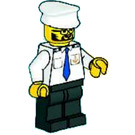 LEGO Harbour Boot Kapitän Minifigur