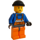 LEGO Harbour Worker con Nero Berretto Minifigure