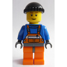 LEGO Harbour Worker avec Noir Casquette Minifigurine