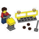 LEGO Harl Hubbs with Tamping Rammer 952018