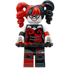LEGO Harley Quinn met Zwart en Rood Tutu minifiguur