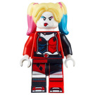 LEGO Harley Quinn with Eye Shadow and Bright Light Yellow Hair Minifigure