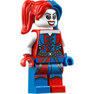 LEGO Harley Quinn jossa Punainen ja Sininen Asu Minihahmo