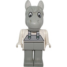 LEGO Harry Horse with Gray Head and Overalls Fabuland Figure