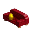 LEGO Harry Potter Calendrier de l'Avent 75981-1 Subset Day 8 - Sofa