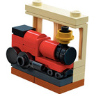 LEGO Harry Potter Calendrier de l'Avent 76404-1 Subset Day 23 - Hogwarts Express and Platform 9 3/4