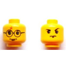 LEGO Harry Potter / Goyle mit Slytherin Torso und Light Grau Beine Kopf (Sicherheitsbolzen) (3626)