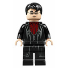 LEGO Harry Potter with Black Robe and Dark Red Shirt Minifigure