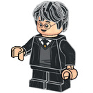 LEGO Harry Potter with Black Robe (Surprised / Closed Eyes) Minifigure
