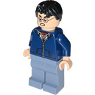 LEGO Harry Potter mit Blau Kapuzenpullover Minifigur