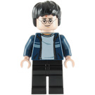 LEGO Harry Potter with Blue Jacket and Black Legs Minifigure