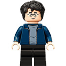 LEGO Harry Potter met Blauw Jasje en Zwart Broek Minifiguur