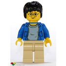 LEGO Harry Potter mit Blau Open Pullover Minifigur