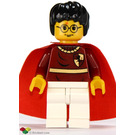 LEGO Harry Potter met Donkerrood Quidditch Uniform Minifiguur