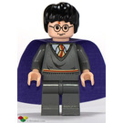 LEGO Harry Potter with Dark Stone Gray Gryffindor and Violet cape Minifigure