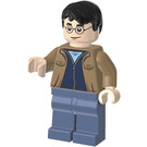 LEGO Harry Potter with Dark Tan Jacket and Sand Blue Legs Minifigure