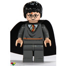 LEGO Harry Potter met Gryffindor Trui en Grijs Benen met Zwart Cape Minifiguur