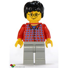 LEGO Harry Potter avec Rouge Check Chemise Minifigurine