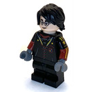 LEGO Harry Potter met Triwizard Uniform met Medium Benen en Grijs Handen Minifiguur