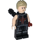 LEGO Hawkeye med Mørkerød og Quiver med Mørkerød Hånd Minifigur