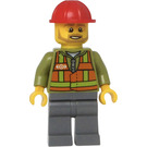 LEGO Heavy-Haul Train Worker Minifigure