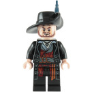 LEGO Hector Barbossa with Black Coat Minifigure