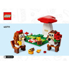 LEGO Hedgehog Picnic Date 40711 Instructions