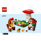 LEGO Hedgehog Picnic Date Set 40711 Instructions