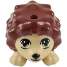 LEGO Hedgehog jossa Reddish Ruskea Piikit (12203 / 98944)